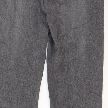 Womens UK Size L VERO MODA Regular Fit Jegging Grey Trousers