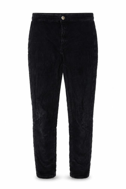 Womens UK Size 28 Topshop Regular Fit  Black Trousers