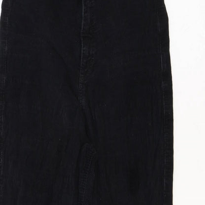 Womens UK Size 28 Topshop Regular Fit  Black Trousers