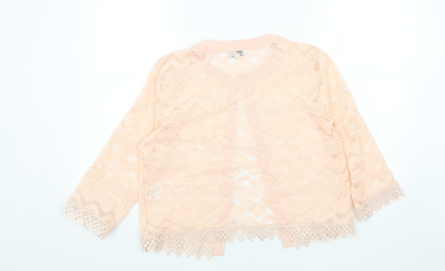 Womens UK Size M Paramour Pink Kimono Blouse