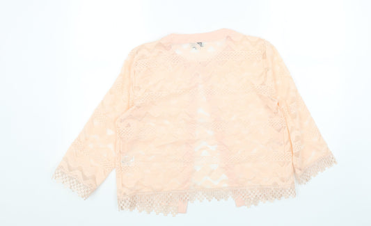 Womens UK Size M Paramour Pink Kimono Blouse