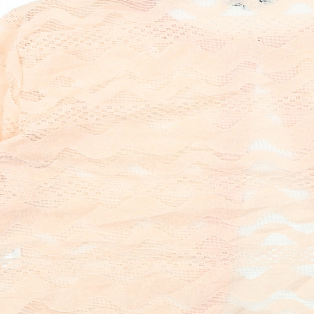 Womens UK Size M Paramour Pink Kimono Blouse