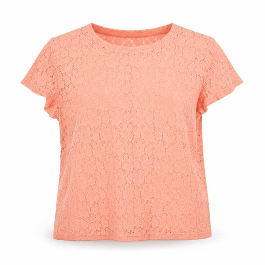 Womens UK Size 18 Simply Be Orange Basic T-Shirt