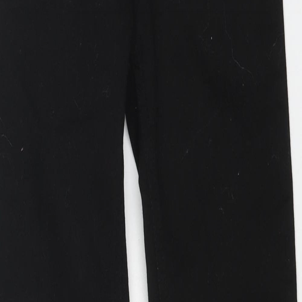 New Look Girls Black Cotton Skinny Jeans Size 10 Years Regular Button