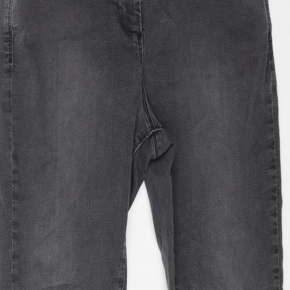Womens UK Size 12 Marks and Spencer Regular Fit Skinny Grey Jeans