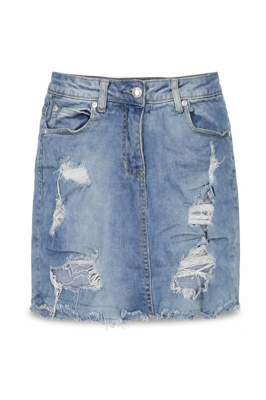Womens UK Size 6 PARISIAN SIGNATURE Mini Denim Skirt
