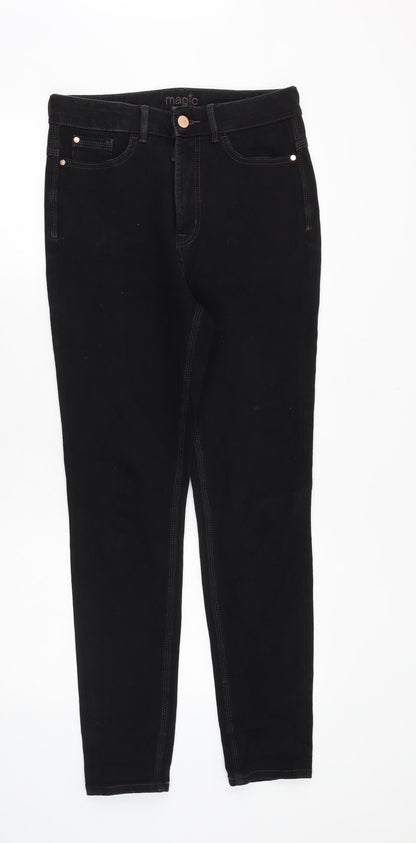 Womens UK Size 28 in Marks and Spencer Regular Fit Skinny Black Jeans
