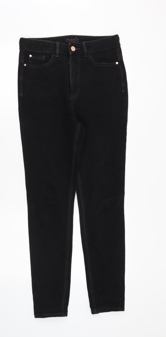 Womens UK Size 28 in Marks and Spencer Regular Fit Skinny Black Jeans