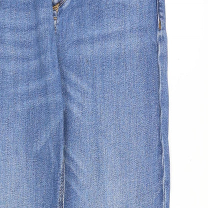 Mens UK Size 28 in River Island Regular Fit Skinny Blue Jeans