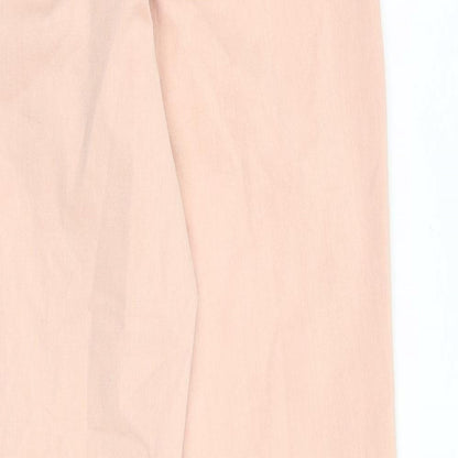 Womens UK Size 6 Marks and Spencer Regular Fit Tapered Pink Jeans
