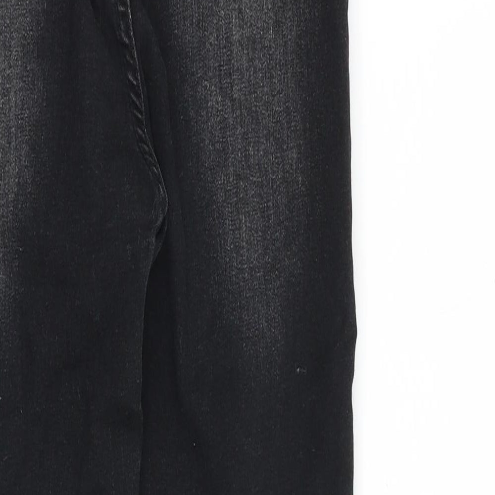 Womens UK Size 24 in Preworn Slim Fit Skinny Black Jeans