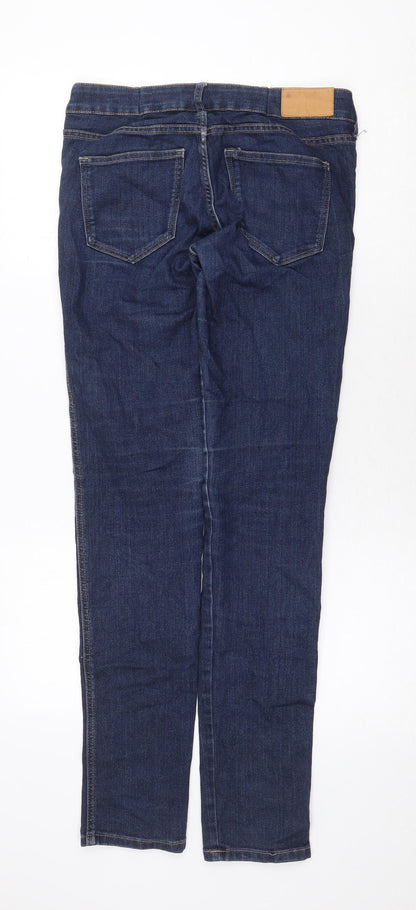 Womens UK Size 30 in Preworn Regular Fit Skinny Blue Jeans