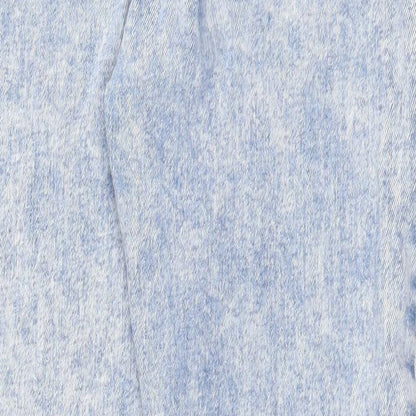 Afends Womens Blue Cotton Skinny Jeans Size 32 in Regular Zip