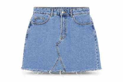 Womens UK Size 10 Denim & Co. A-Line Denim Skirt