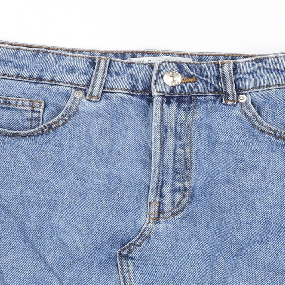 Womens UK Size 10 Denim & Co. A-Line Denim Skirt