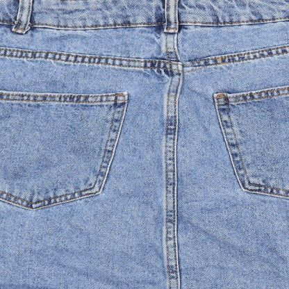 Womens UK Size 10 Denim & Co. A-Line Denim Skirt