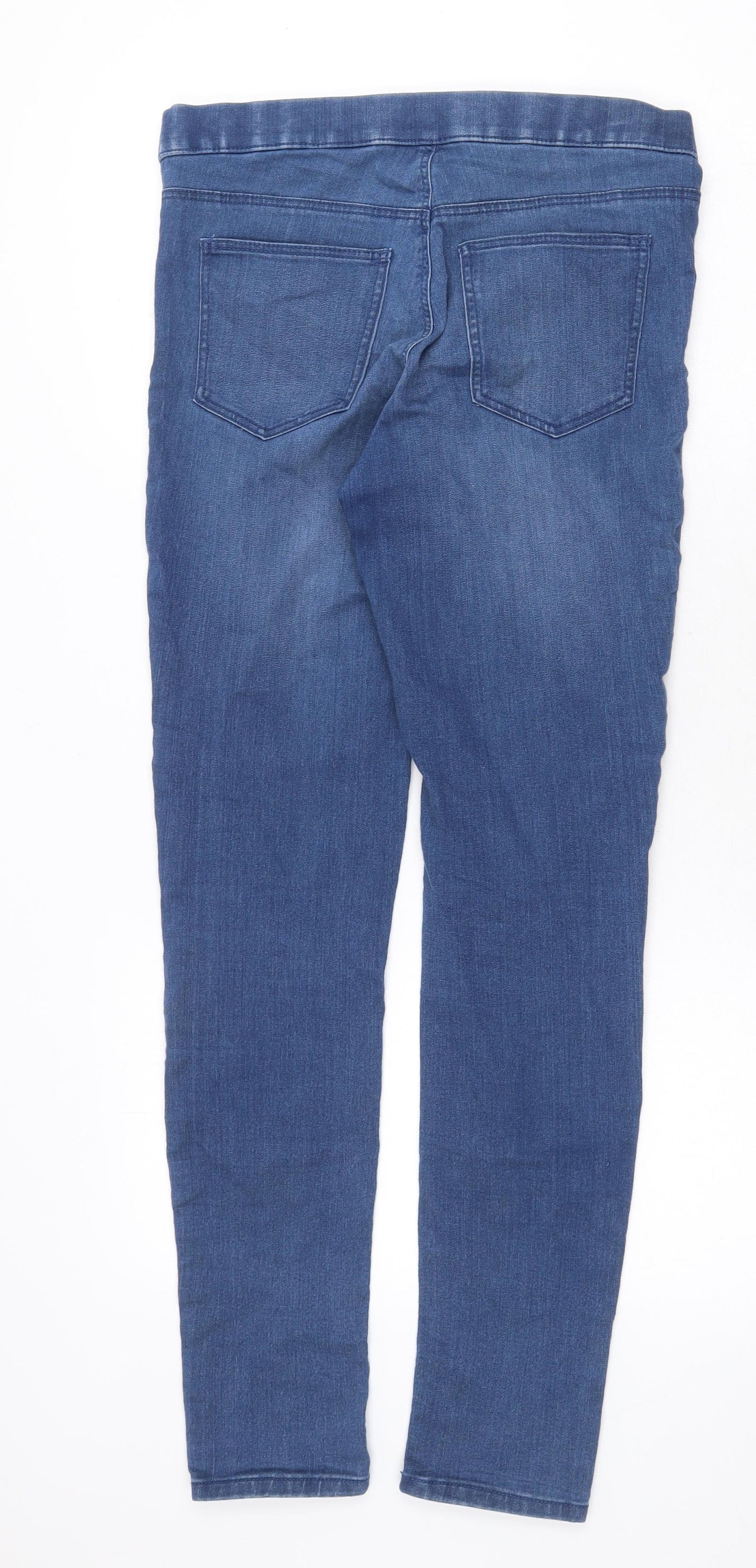 Womens UK Size 10 H&M Regular Fit Jegging Blue Jeans