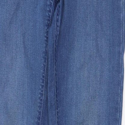 Womens UK Size 10 H&M Regular Fit Jegging Blue Jeans
