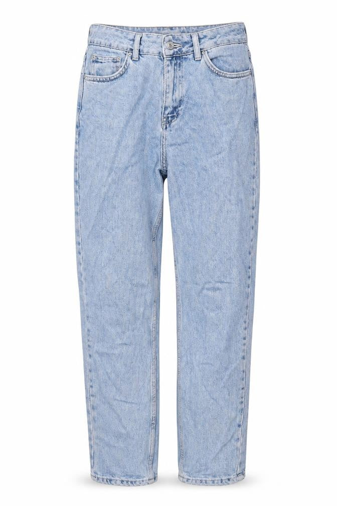 Womens UK Size 26 in Topshop Regular Fit Mom Blue Jeans
