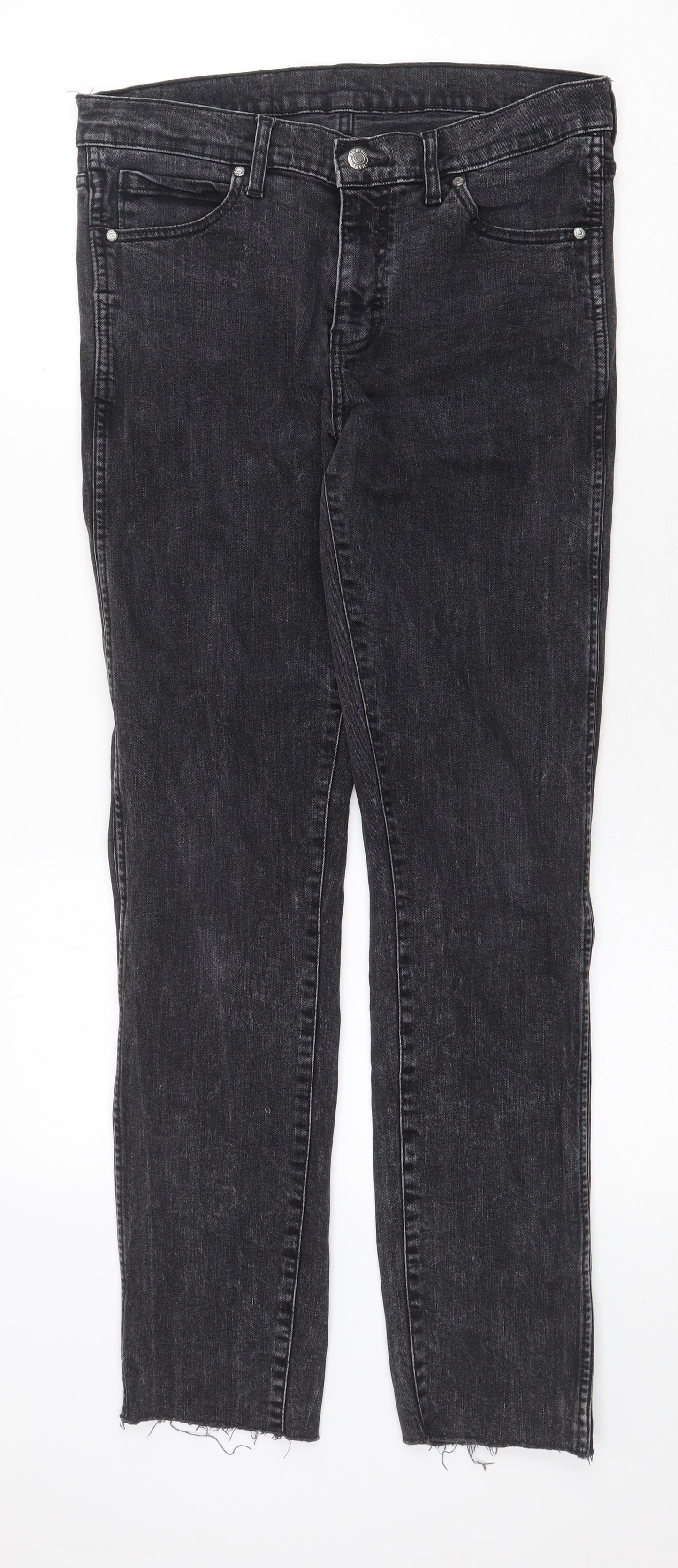 Womens UK Size 32 in Dr. Denim Regular Fit Skinny Grey Jeans
