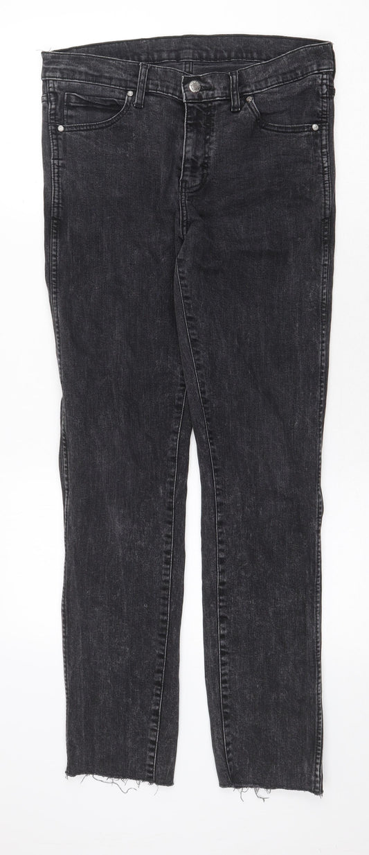 Womens UK Size 32 in Dr. Denim Regular Fit Skinny Grey Jeans