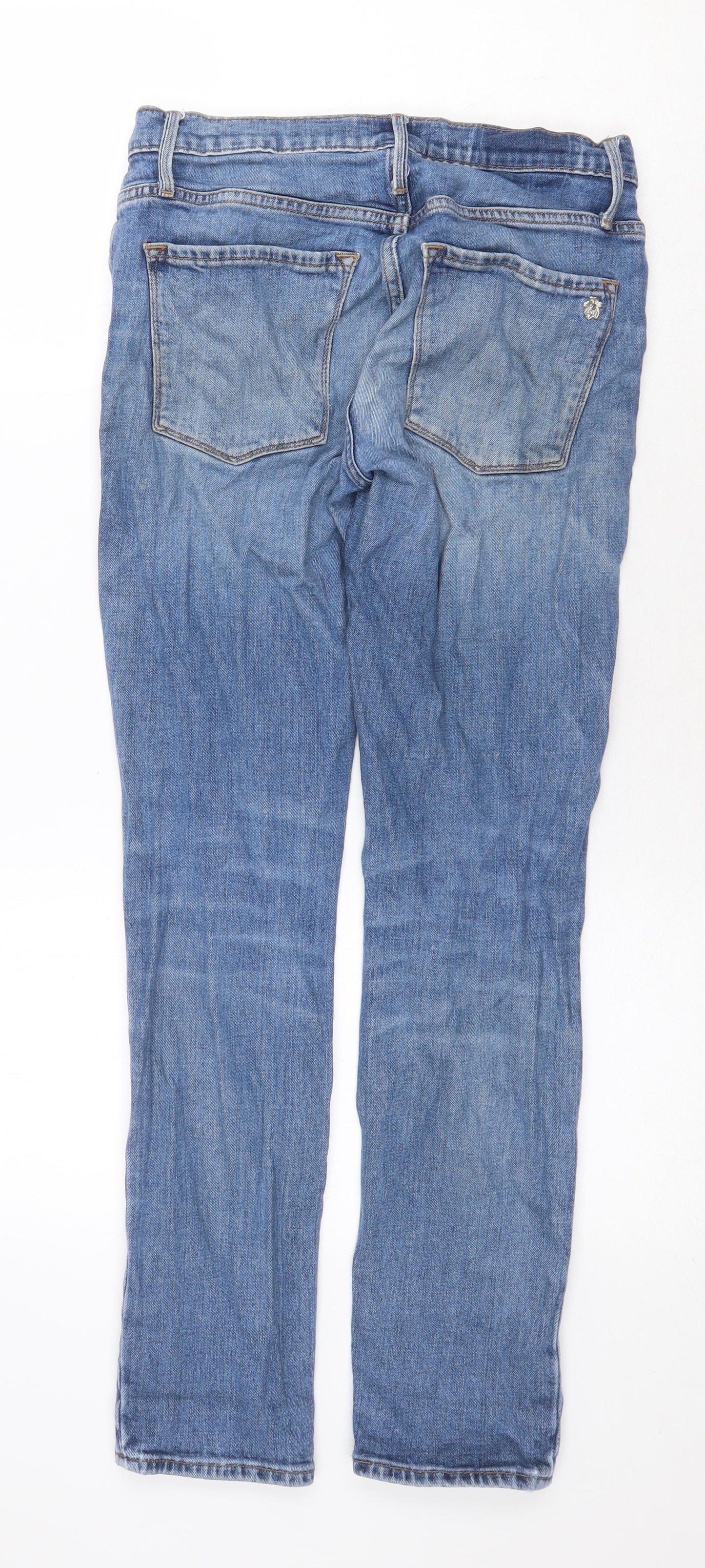 Black Orchid Womens Blue Cotton Skinny Jeans Size 28 in Regular Zip