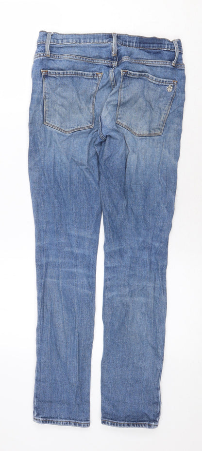 Black Orchid Womens Blue Cotton Skinny Jeans Size 28 in Regular Zip