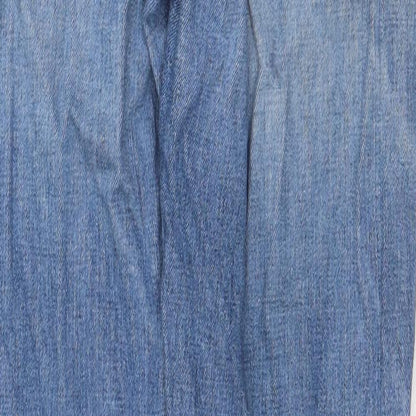 Black Orchid Womens Blue Cotton Skinny Jeans Size 28 in Regular Zip