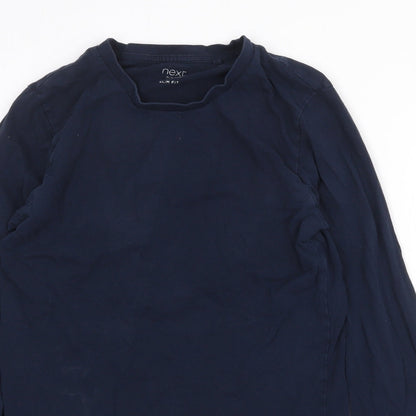 Womens UK Size XS NEXT Blue Basic T-Shirt