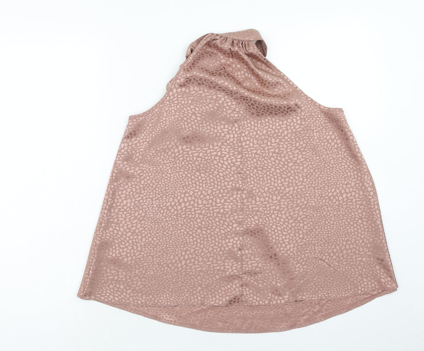 Womens UK Size 8 New Look Pink Basic Tank