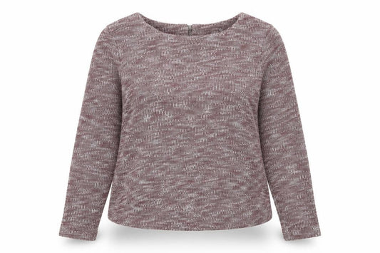 Womens UK Size 14 Alice Collins Purple Pullover Jumper