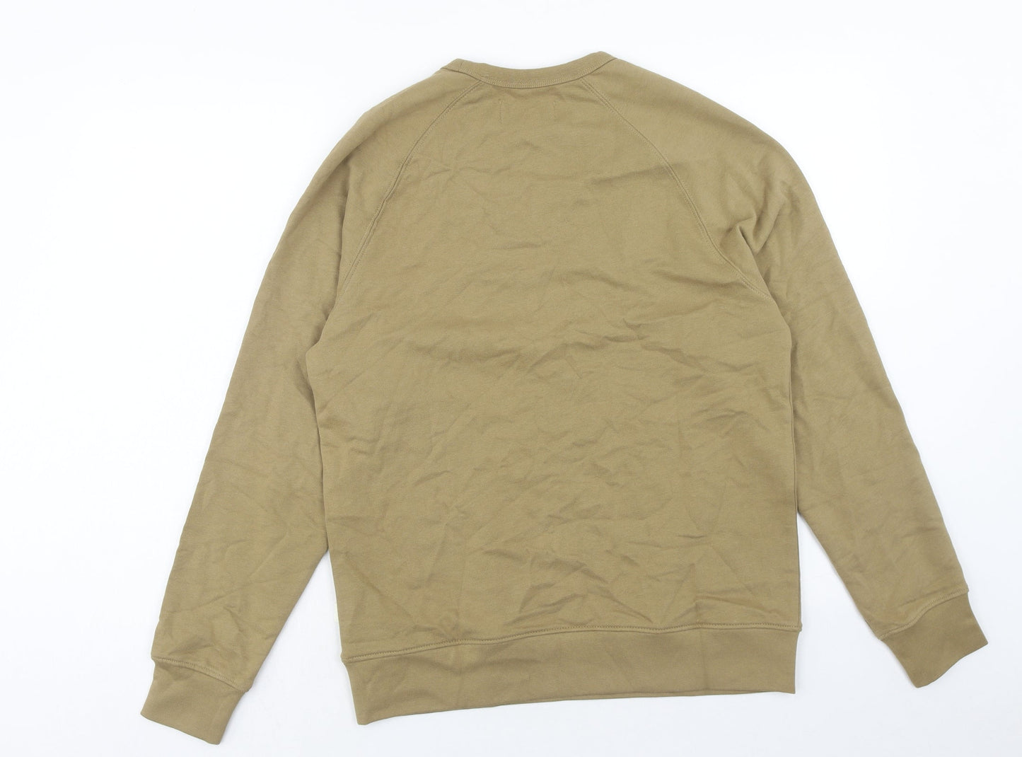 Mens UK Size S Marks and Spencer Green Pullover Sweatshirt