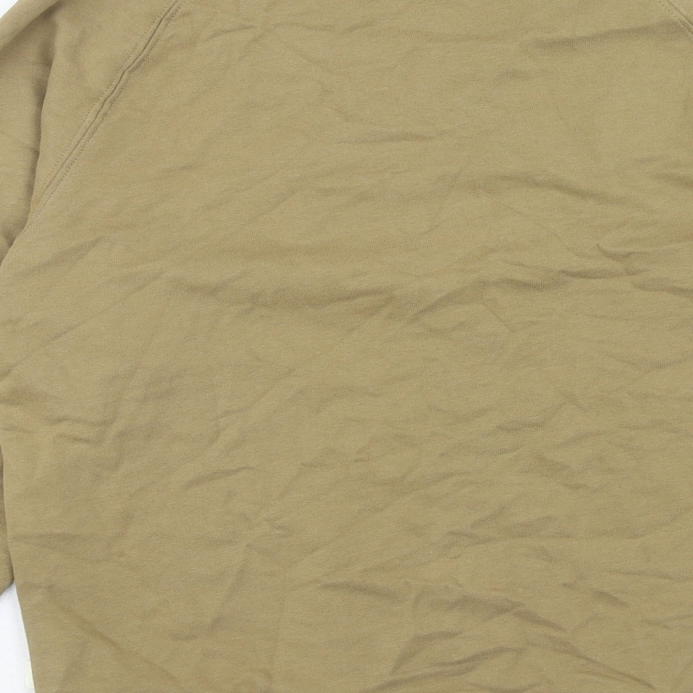 Mens UK Size S Marks and Spencer Green Pullover Sweatshirt
