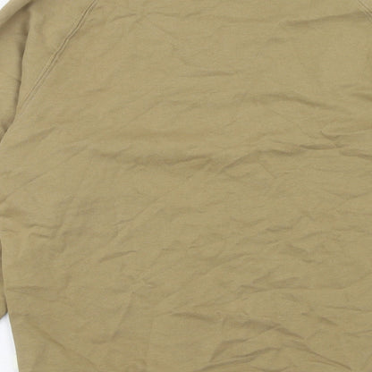 Mens UK Size S Marks and Spencer Green Pullover Sweatshirt