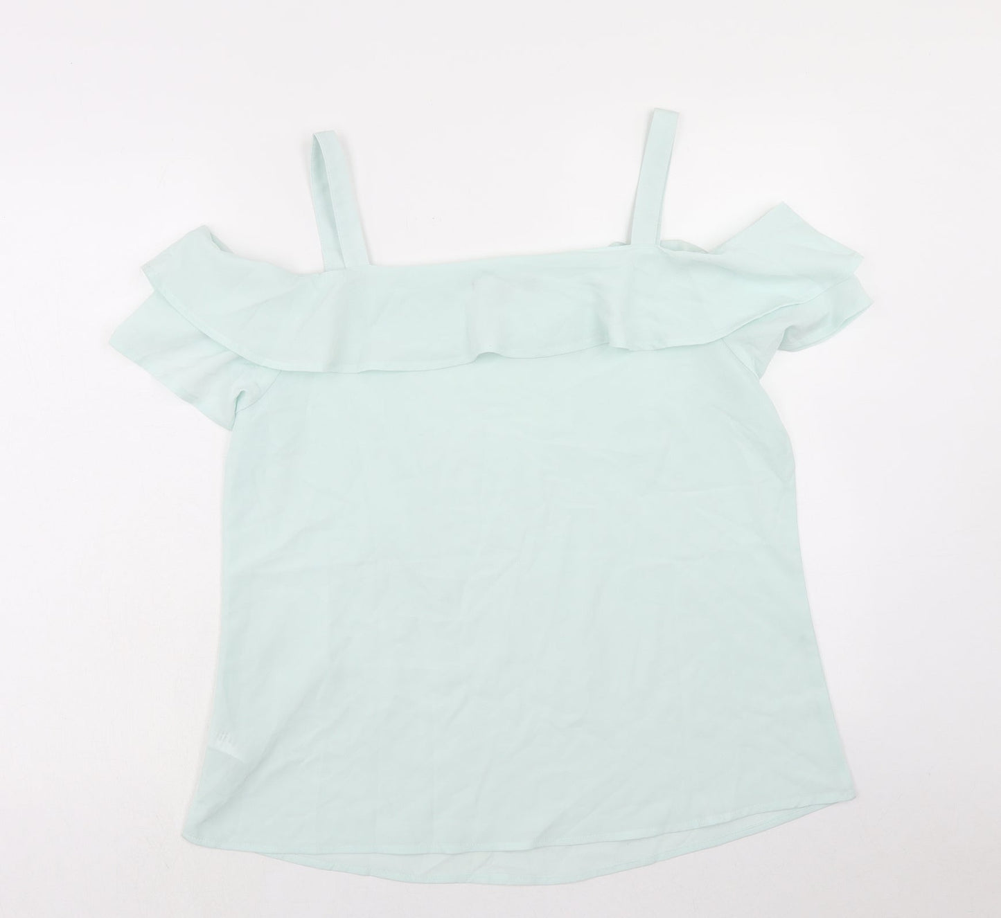 Womens UK Size 16 Studio Green Basic Blouse