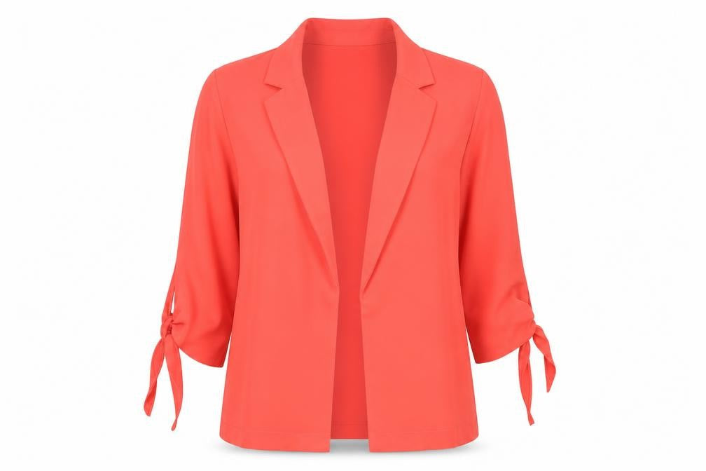 Womens UK Size 10 Dorothy Perkins Regular Orange Blazer