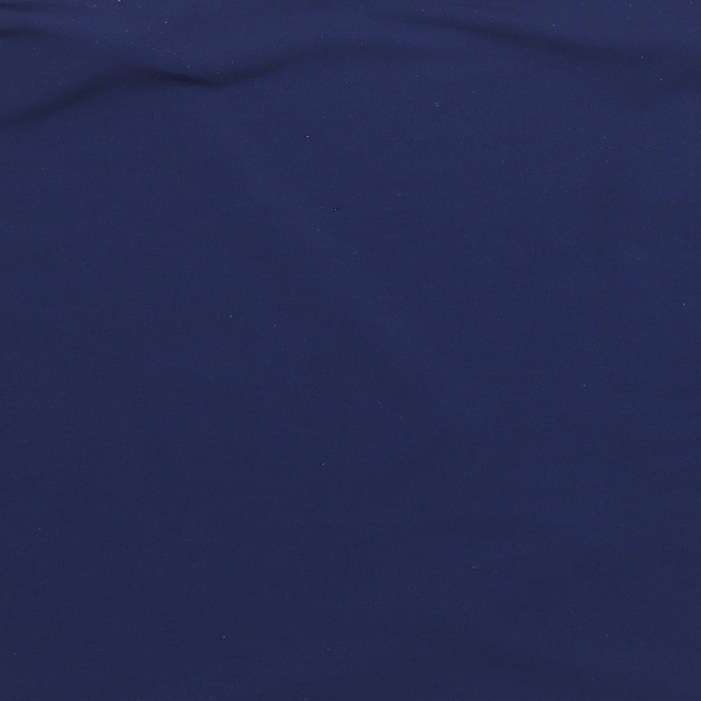 Bonmarché Womens Blue Polyester Kimono Blouse Size 16 V-Neck