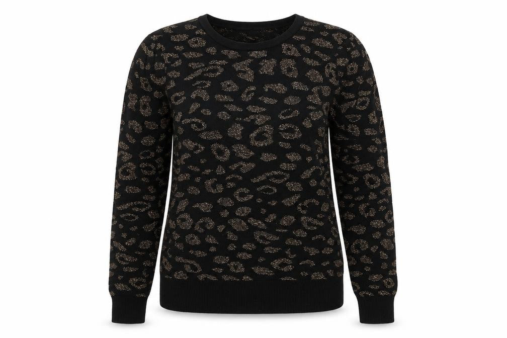 Womens UK Size 10 M&Co Black Pullover Jumper