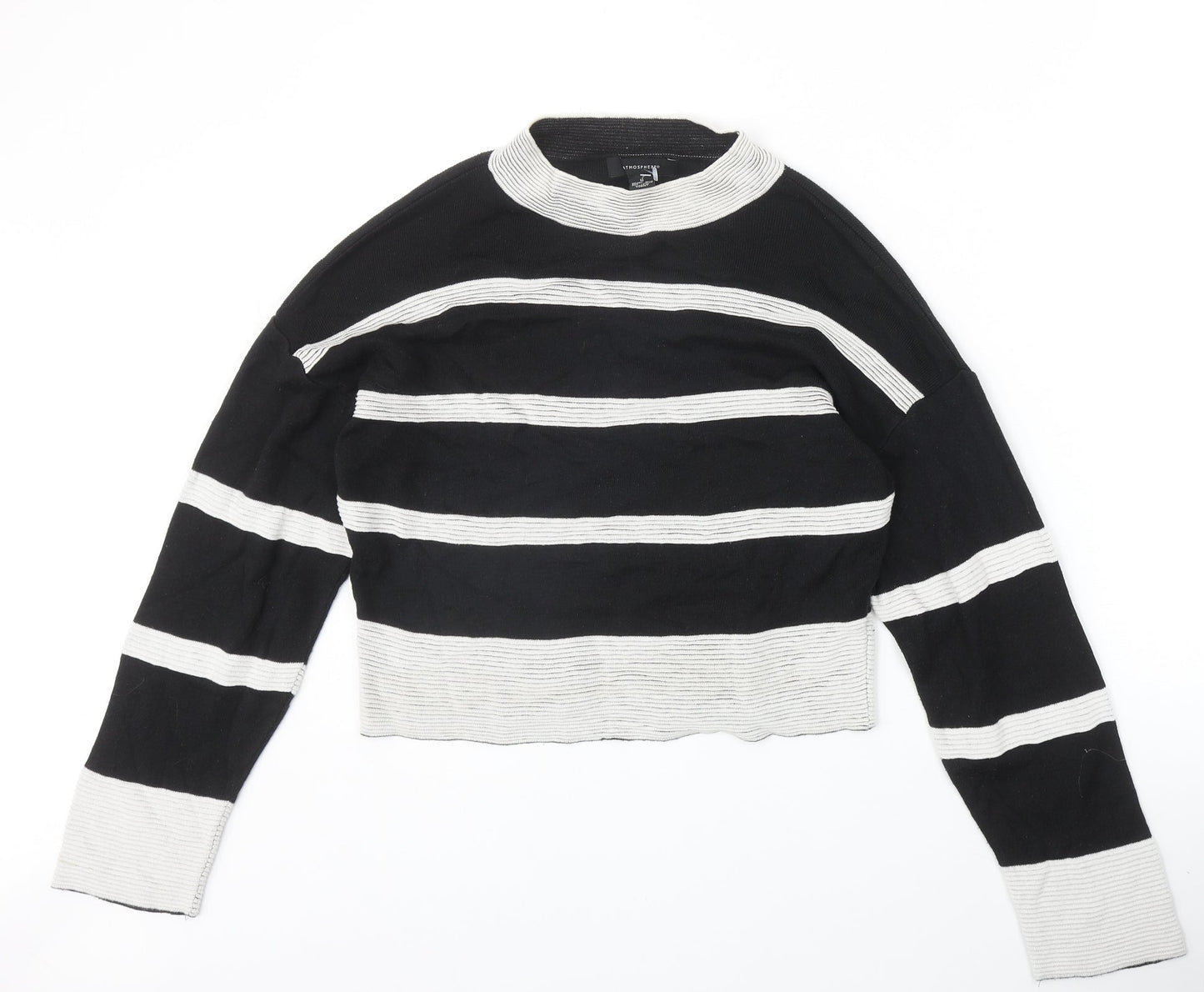 Womens UK Size M Atmosphere Black Pullover Jumper