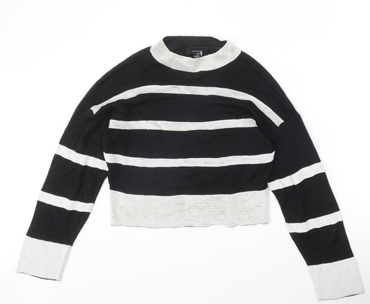 Womens UK Size M Atmosphere Black Pullover Jumper