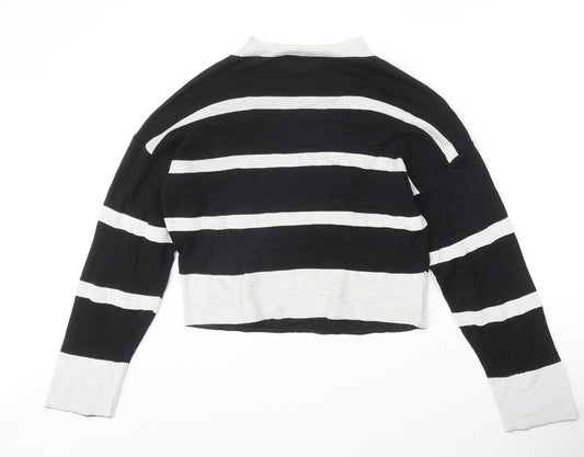 Womens UK Size M Atmosphere Black Pullover Jumper