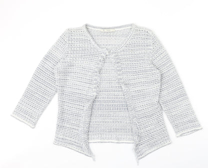 Womens UK Size 14 monari Grey Cardigan Jumper