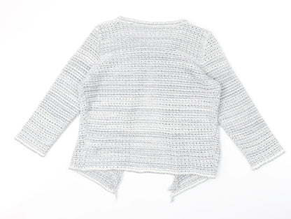Womens UK Size 14 monari Grey Cardigan Jumper