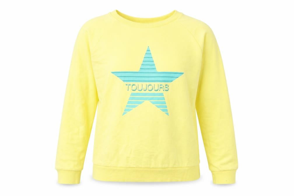 Womens UK Size XS NEXT Yellow Pullover Sweatshirt