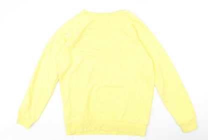 Womens UK Size XS NEXT Yellow Pullover Sweatshirt