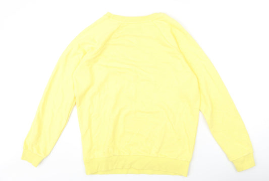 Womens UK Size XS NEXT Yellow Pullover Sweatshirt