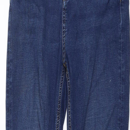 Womens UK Size 8 Marks and Spencer Regular Fit Skinny Blue Jeans