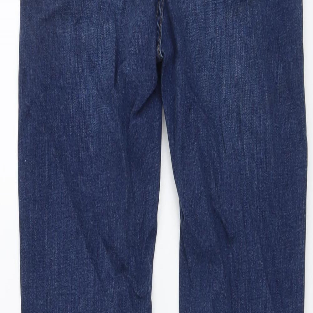 Womens UK Size 8 Marks and Spencer Regular Fit Skinny Blue Jeans