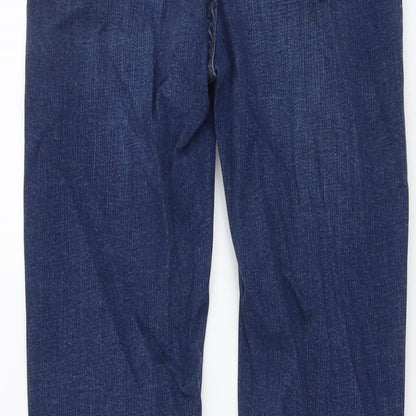Womens UK Size 8 Marks and Spencer Regular Fit Skinny Blue Jeans