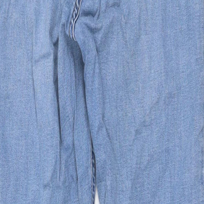 Womens UK Size 8 Marks and Spencer Regular Fit Skinny Blue Jeans